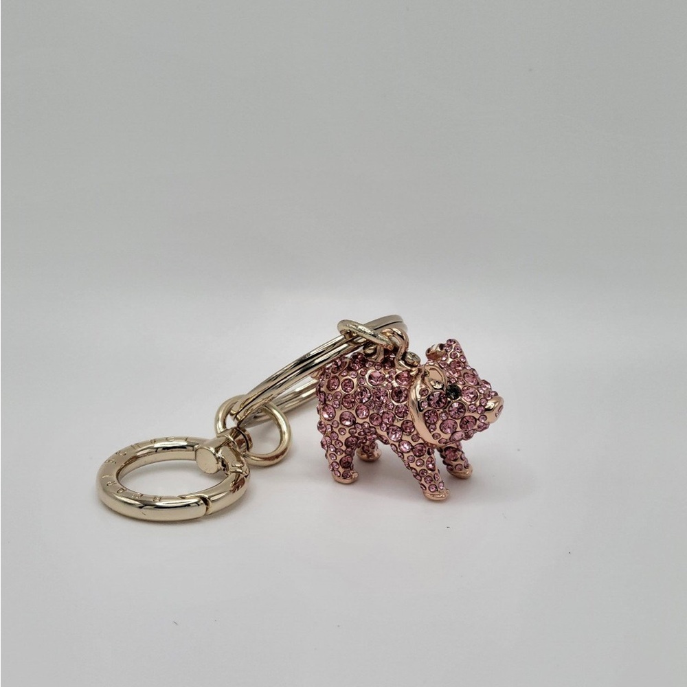 Henri Bendel pig keychain